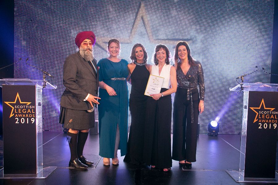 Julie Harris and Jackie Raitt accepting their award